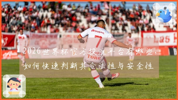 2026世界杯官方投注平台有哪些，如何快速判断其合法性与安全性